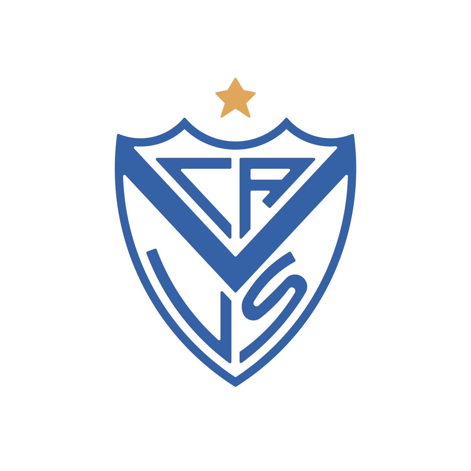 Escudo de VÃ©lez Sarsfield